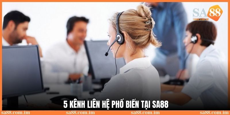 5 kênh liên hệ tại nhà cái SA88 - Facebook