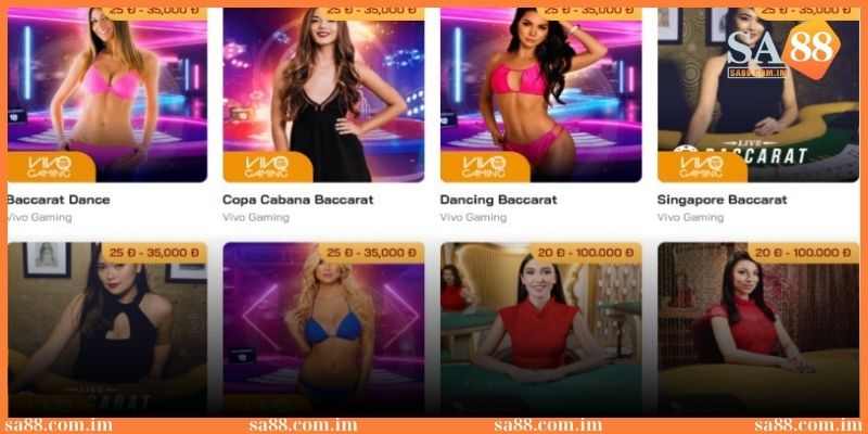3 tựa game được yêu thích nhất tại nhà cái Red88 - Baccarat