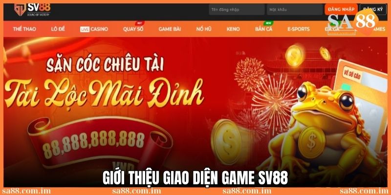 Giới thiệu game SV88 nền tảng đỉnh cao trên thị trường cá cược