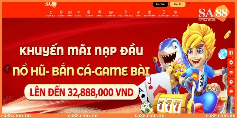 SA88 thương hiệu nổi bật trong cá cược trực tuyến 2025